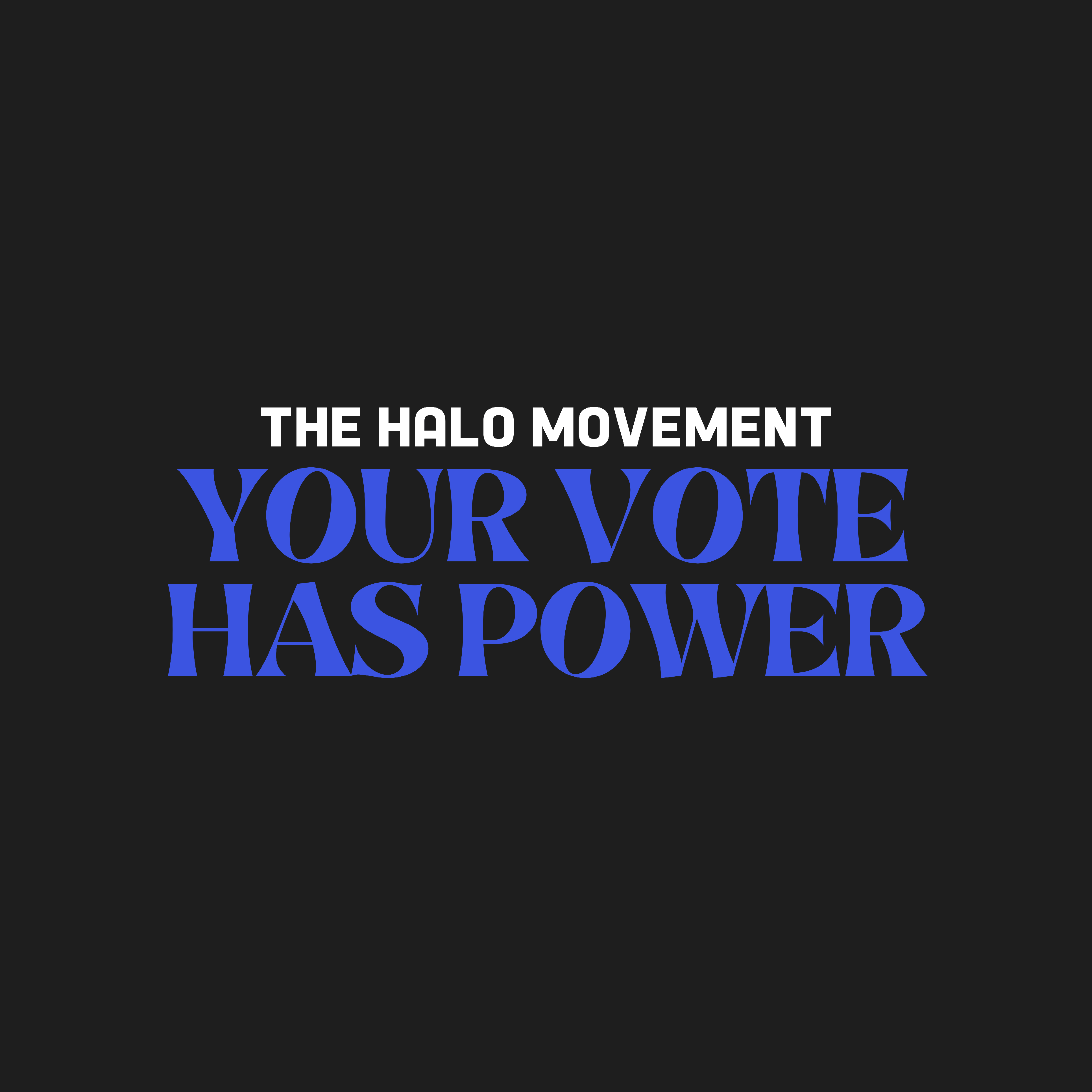 "Your Vote Has Power" Desktop Wallpaper